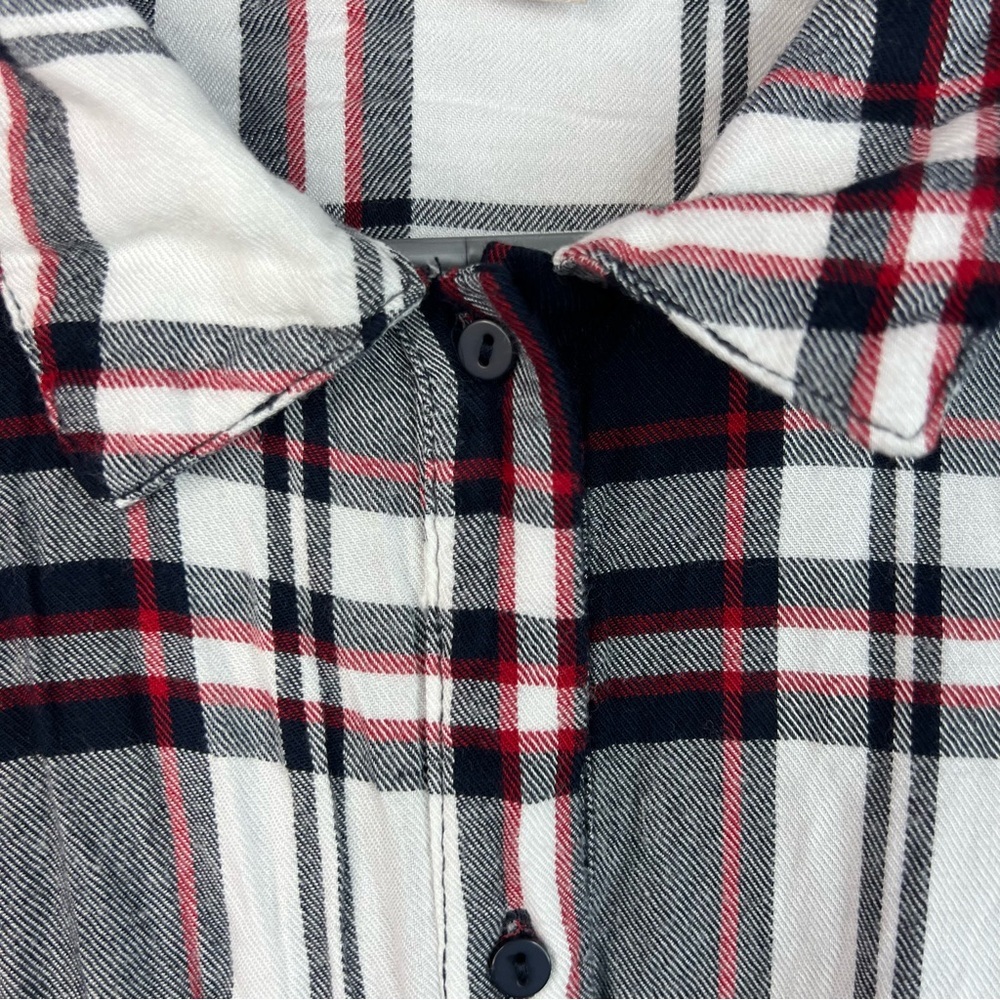 Eliane rose dress or long top plaid Chic Plaid Button-Down Shirt for Women - Picture 11 of 15